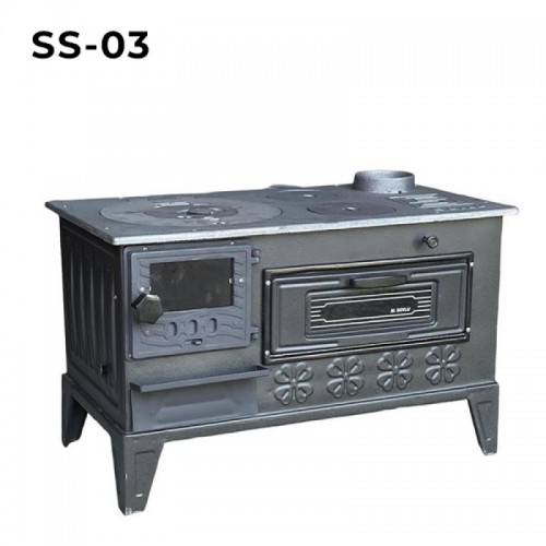 Soylu Stove Economical Range SS-03 Enamel Matte Glass