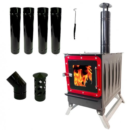 Camping Stove and Tent Stove, Wood Stove, Portable Stove