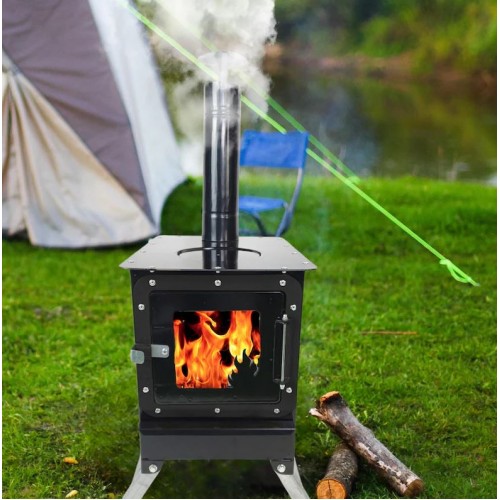 Camping Stove and Tent Stove, Wood Stove, Portable Stove