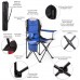 Evolite Nature Foldable Camping Chair Blue